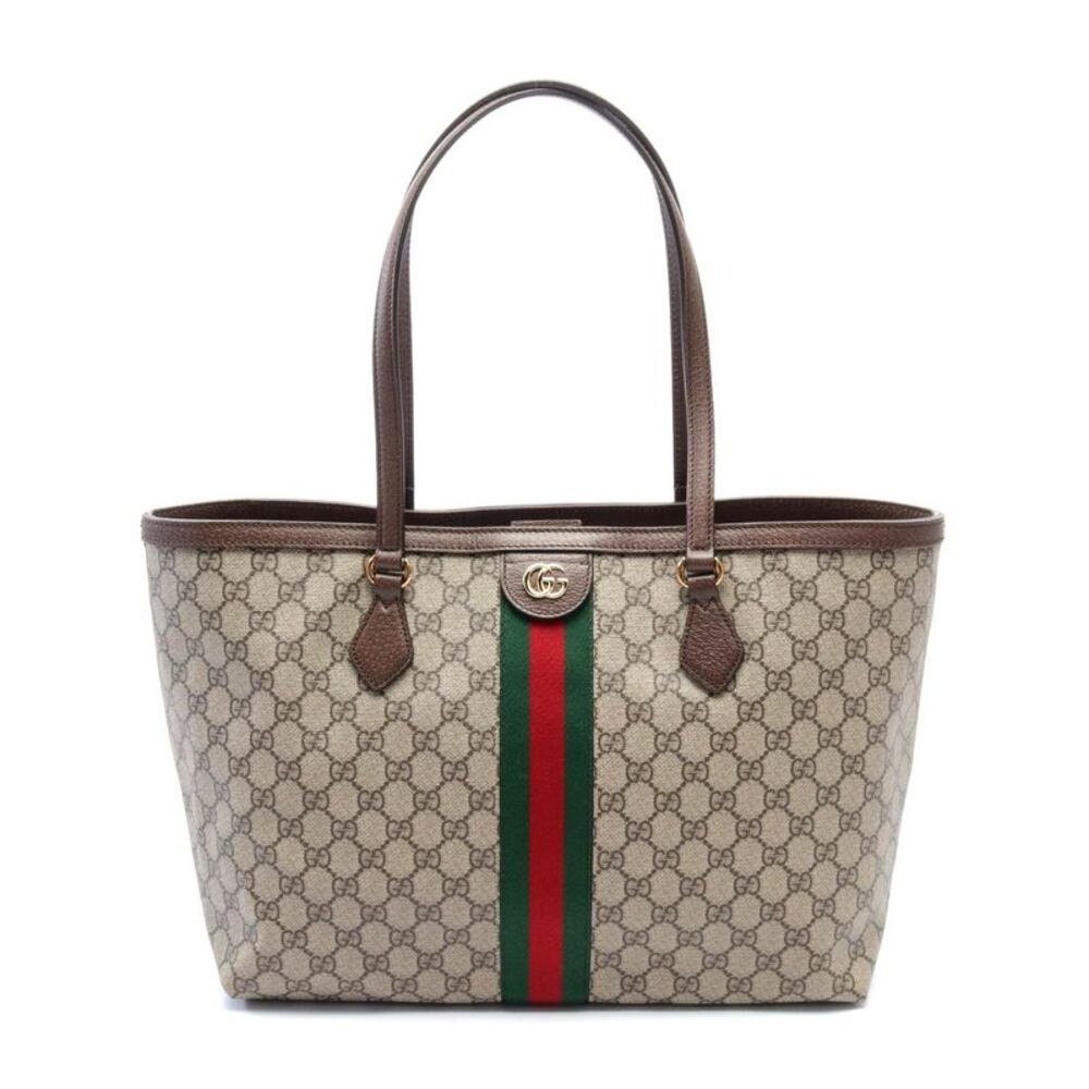 Gucci Medium Tote GG Supreme PVC Coated Canvas